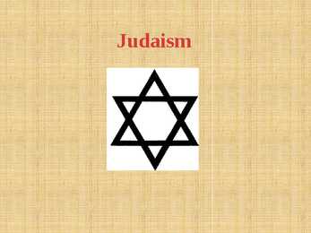 Judaism