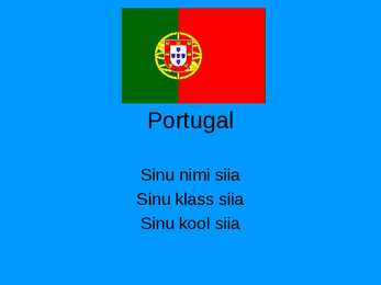Slaidiesitus-Portugal