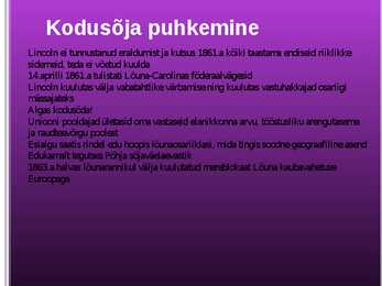 Ameerika Ühendriigid 17-- 19 saj #12