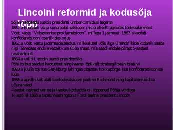 Ameerika Ühendriigid 17-- 19 saj #13