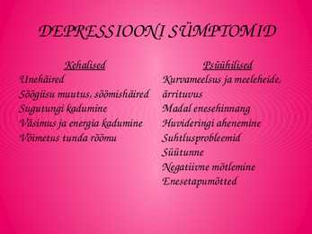 Stress ja Depressioon #3