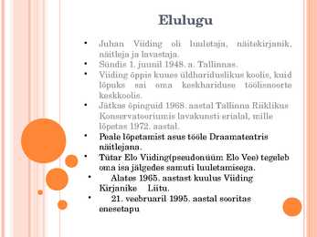 Juhan Viiding #2