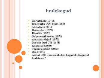 Juhan Viiding #5