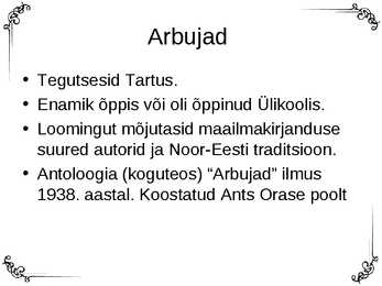 Arbujad #2