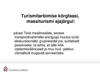 Rekreatsioon ja turism #20