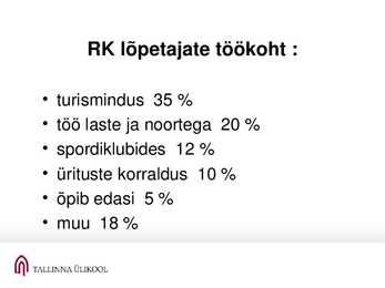 Rekreatsioon ja turism #23