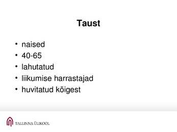 Rekreatsioon ja turism #25
