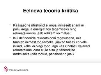 Rekreatsioon ja turism #5