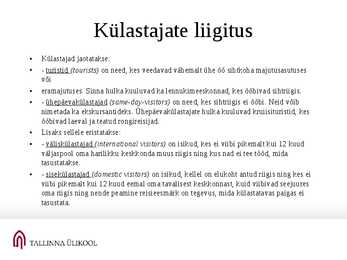 Rekreatsioon ja turism #42