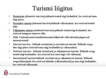 Rekreatsioon ja turism #43
