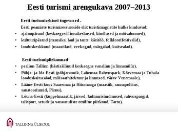Rekreatsioon ja turism #48