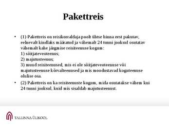 Rekreatsioon ja turism #53