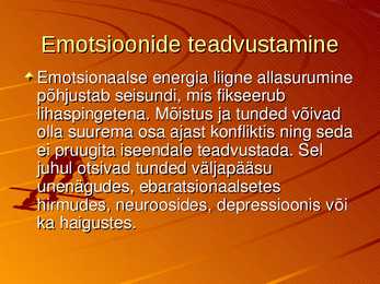 Emotsioonid #9