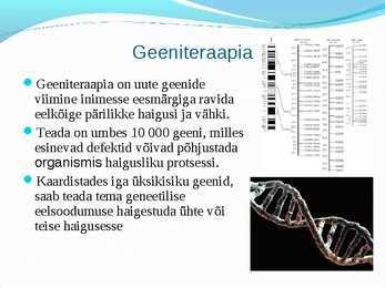 Geenitehnoloogia meetodid #9