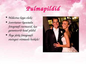 Slaidikava pulmadest #15