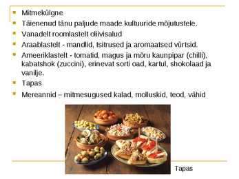 Hispaania rahvusköök #2