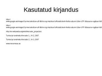 G-Mercator ja tema kaardid #16