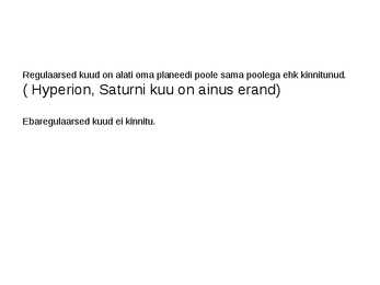 Planeetide kaaslased #15