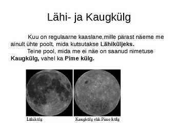 Planeetide kaaslased #18
