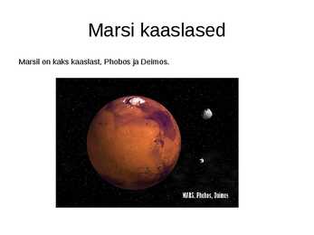 Planeetide kaaslased #25