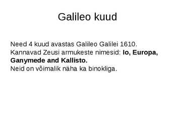 Planeetide kaaslased #29