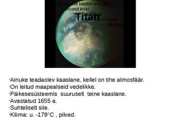 Planeetide kaaslased #34