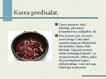 Korea köök #7