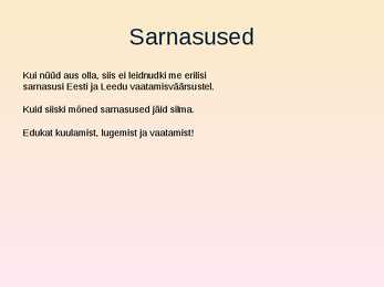 Eesti ja Leedu vaatamisväärsused #2