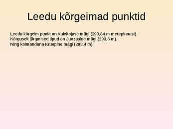 Eesti ja Leedu vaatamisväärsused #12