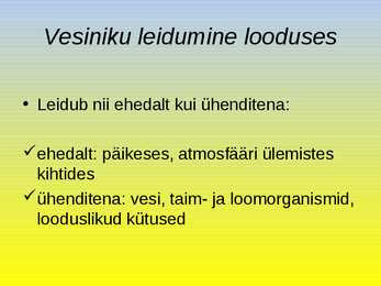 Vesinik #5