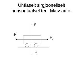 Newtoni I seadus #7