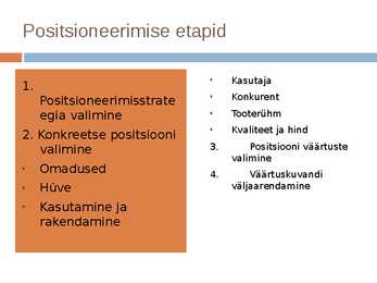 Positsioneerimine #5