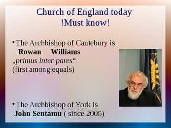 The Church of England #8