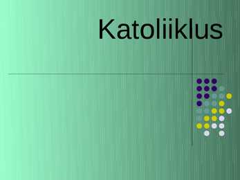 Katoliiklus