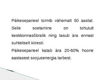 Päikeseenergia #9