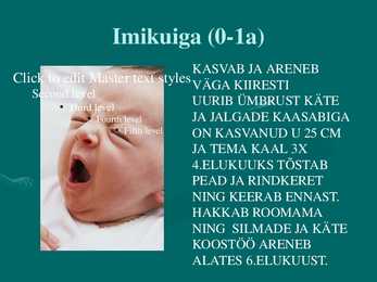 Inimese areng #2