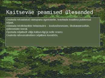 Kaitsejõud #4
