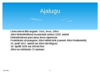 Jõhvi linn #3