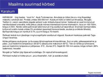 Kõrbed #8