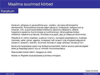Kõrbed #9