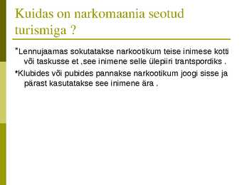 Prostitutsioon-narkomaania ja suguhaigused #5