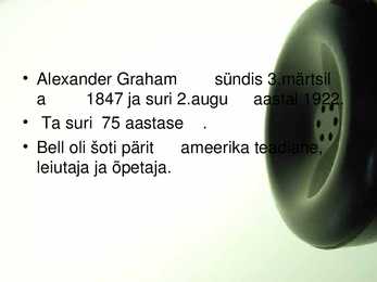Alexander Graham Bell #2