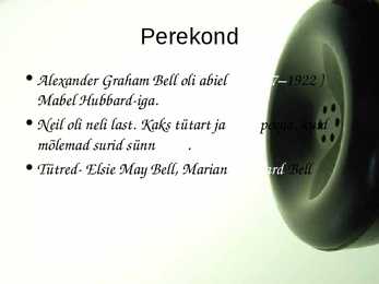 Alexander Graham Bell #3