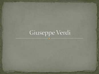 Giuseppe Verdi