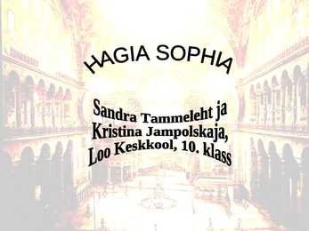 Hagia Sophia