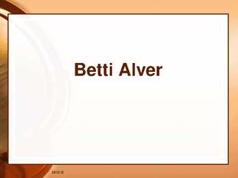 Betti Alver