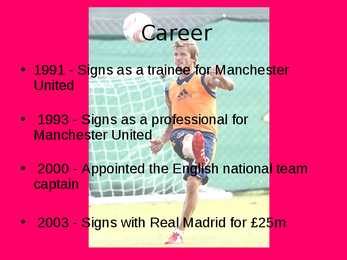 David Beckham #4