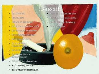 Ameerika popkunst ja kuulsamad kunstnikud #2