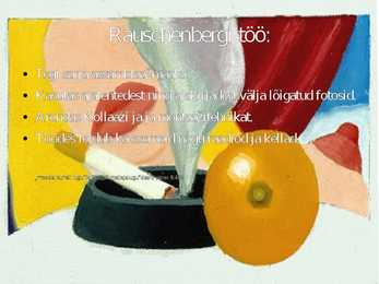 Ameerika popkunst ja kuulsamad kunstnikud #15