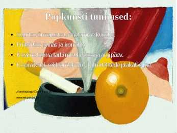 Ameerika popkunst ja kuulsamad kunstnikud #5